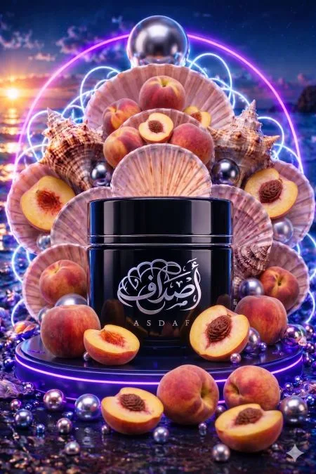 معسل حجري بنكهة الخوخ ايس 1 معسل خوخ فاخر