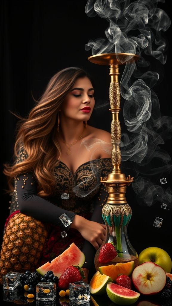 شيشه- شيشة معسل- شيشه بدون نيكوتين
